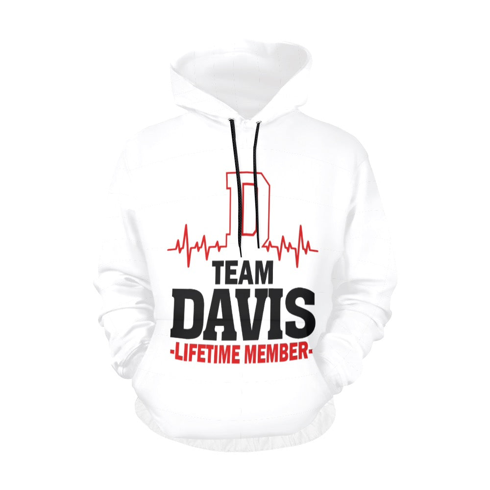 Team Davis All Over Print Hoodie for Women