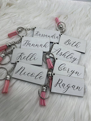 Custom Name Keychain