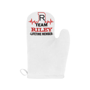 Riley Team Linen Oven Mitt (One Piece)