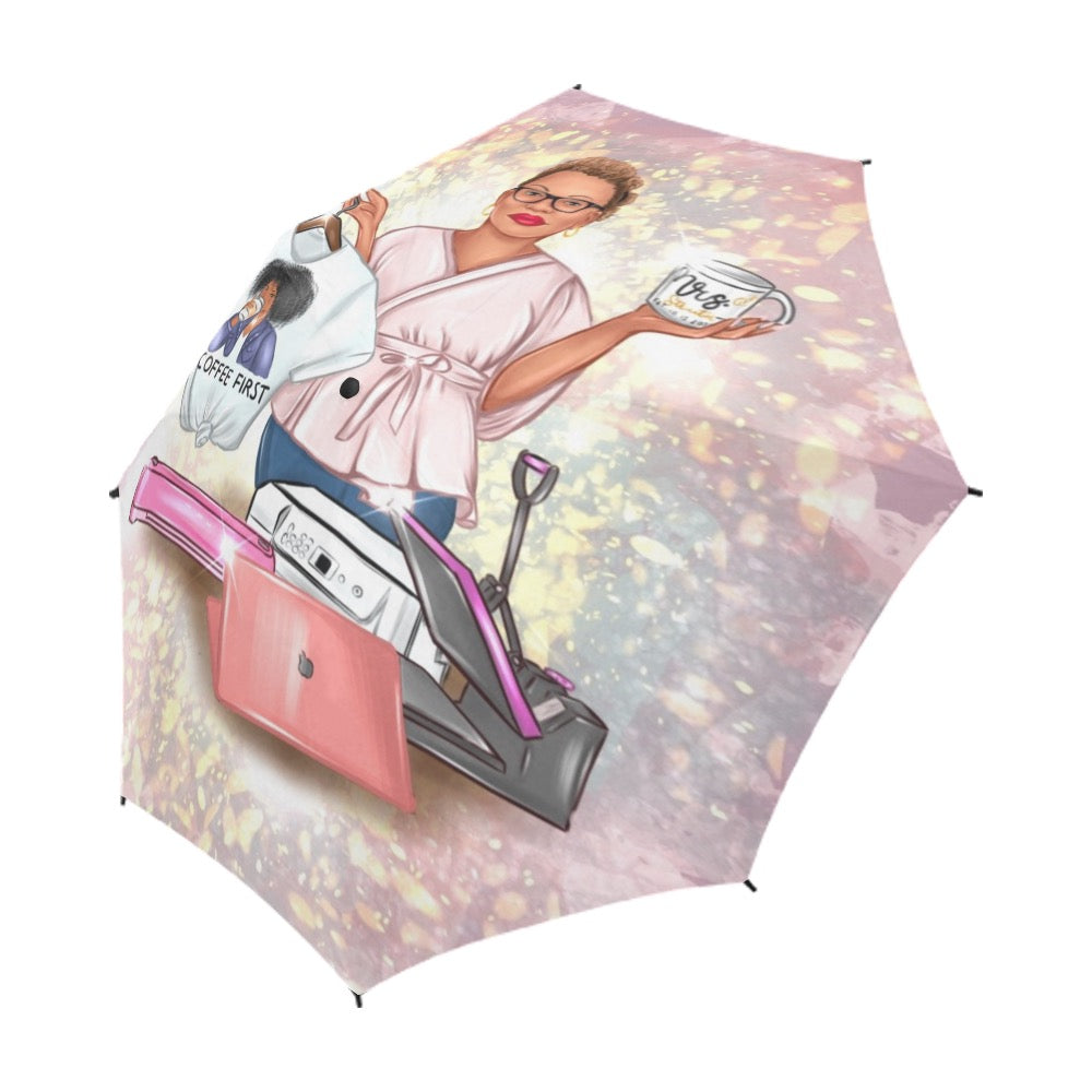 Semi-Automatic Foldable Umbrella